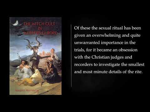 (1/2) THE WITCH-CULT IN WESTERN EUROPE. by MARGARET ALICE MURRAY. Audiobook, full length