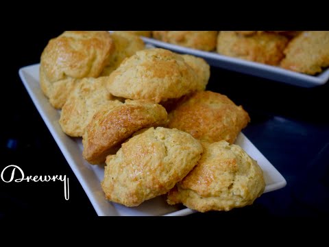 How to make Ghanaian Rough Rock Buns | Plain & Coconut | Rock cakes | 2 recipes