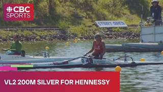 Watch Canada's Brianna Hennessy paddle for another medal at Paracanoe World Cup in Montreal