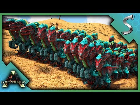 THE LEGION OF CRAP! NEW MUTATED CRAPTOR ARMY! - Ark: RAGNAROK [DLC Gameplay S3E82]