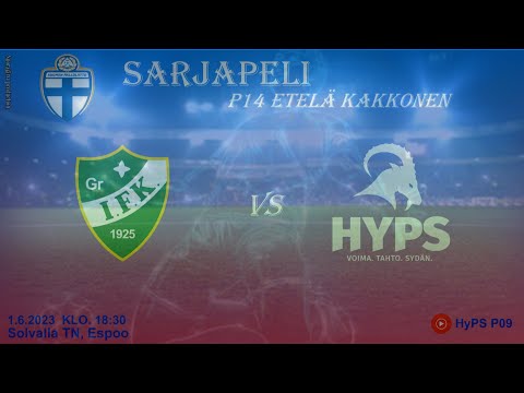 Piirisarja P14 GrIFK p10 - HyPS 1.6.2023