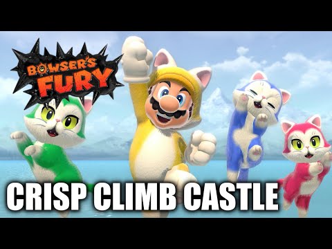 Bowser's Fury – Crisp Climb Castle All Cat Shines Locations - 100% Guide