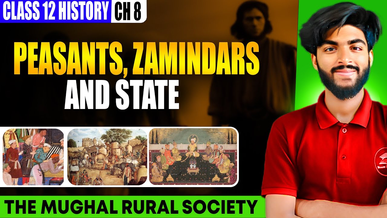 Peasants zamindars and the state One-shot | Class 12 history chapter 8