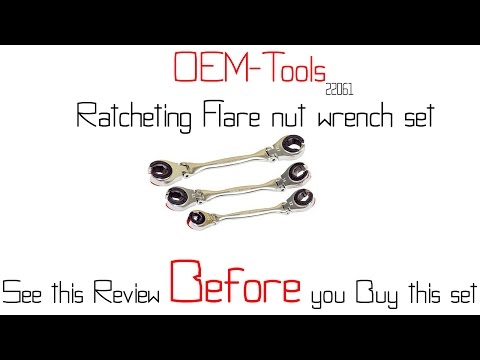 OEM Tools Flex head ratcheting flare nut wrench   Buyer Beware!