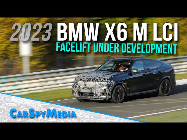 2023 BMW X6 M spy shots and video