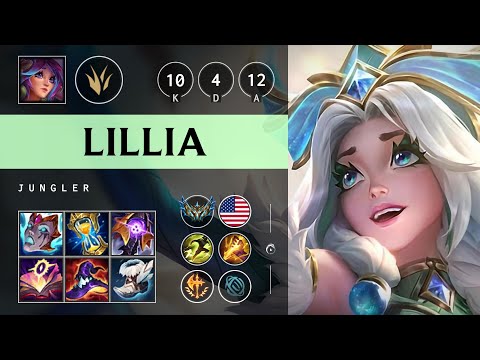 Lillia Jungle vs Karthus - NA Challenger Patch 25.19