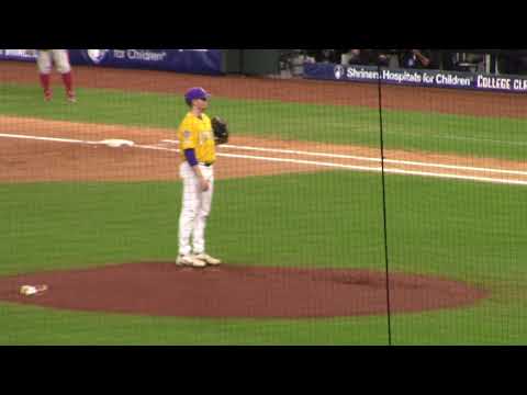 Labas Complete Game, Dugas Grand Slam Pace LSU To 7-2 Win Over No. 9 Ole Miss