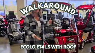 QUICK WALK AROUND OF THE ECOLO ET4 LS WITH ROOF😍