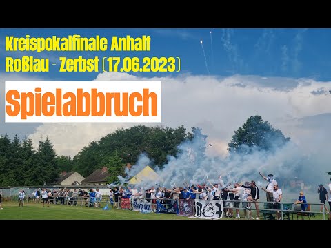 Kreispokal I Roßlau - Zerbst 0:5 I Spielabbruch (17.06.2023)