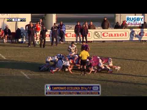9a Giornata   Mogliano Rugby   Fiamme Oro Roma Eccellenza 2016 17