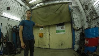 Как сделать шторы в гараже своими руками