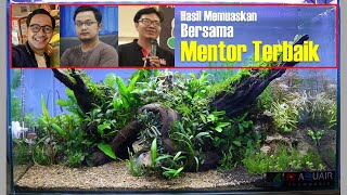 Setting Aquascape Natural Style (Belajar Bersama Happy Natural Style Class Aquair Indonesia)