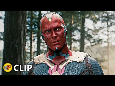 Vision Destroys The Last Ultron Scene | Avengers Age of Ultron (2015) Movie Clip HD 4K