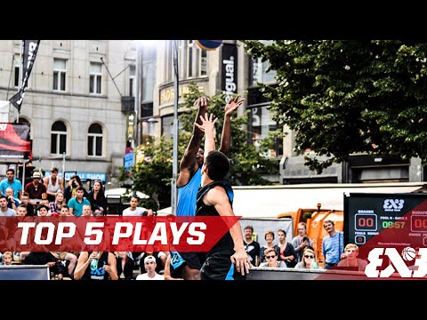 Top 5 Plays - Day 1 - Prague - 2016 FIBA 3x3 World Tour