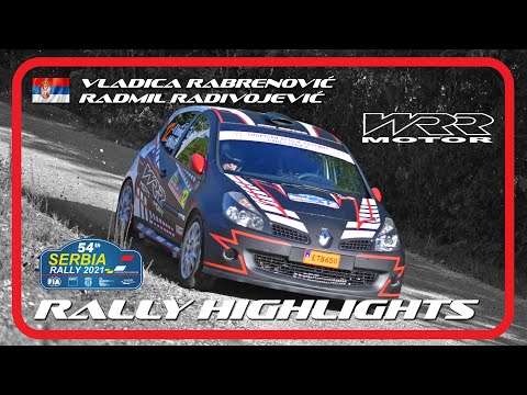 Vladica Rabrenović - Radmil Radivojević - 54. Serbia rally 2021 - Renault Clio R3