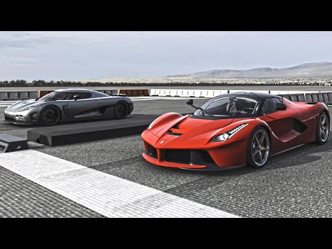 Ferrari LaFerrari vs Koenigsegg Agera | Drag Race
