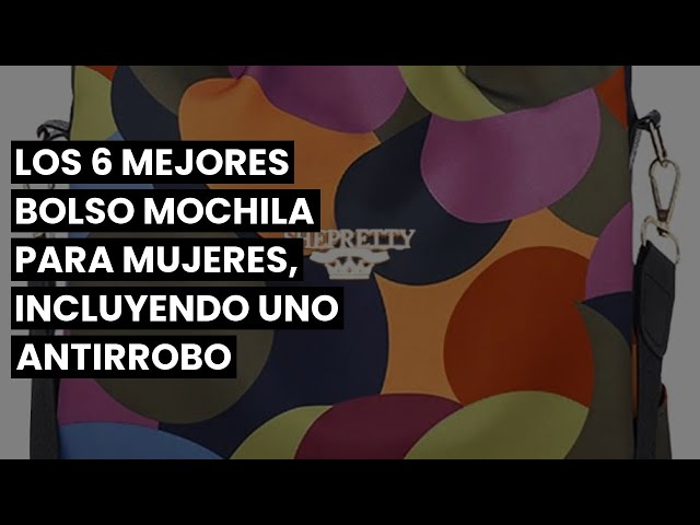 Vídeo relacionado con LOVEVOOK Mochila pequeña para mujer, resistente al agua, bolso de mano 2 en 1, mini bolso de día, mochila para mujer, elegante, para ocio, escuela, viajes, trabajo, A-negro., 13 pulgadas, Casual