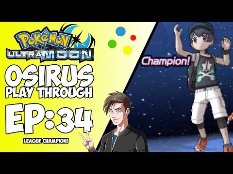 Pokémon Ultra Moon Play Through: Episode 34: League Champion