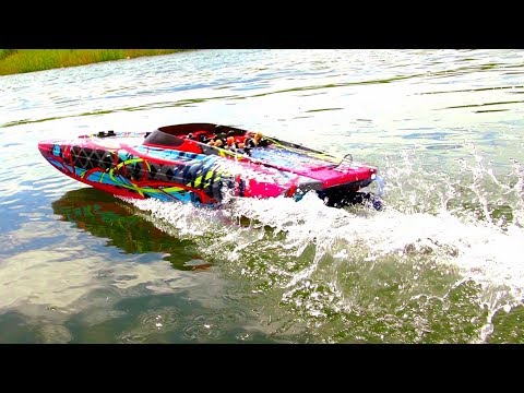 TRAXXAS M41 40” Speed Boat THRiLL RiDE - 6S Lipo POWER! | RC ADVENTURES
