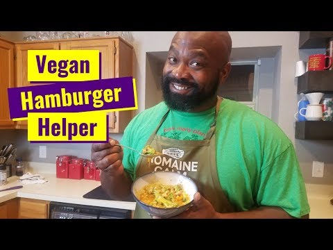Vegan Hamburger Helper
