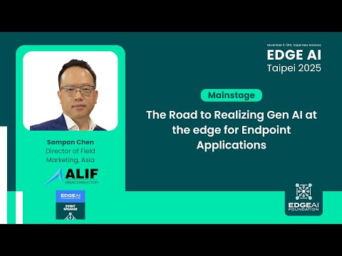 The Road to Realizing Gen AI at the Edge for Endpoint Applications
