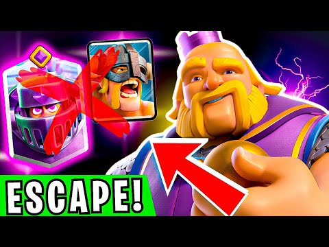 ESCAPE MID LADDER 😱 THIS DECK DESTROYS MEGA KNIGHT #3
