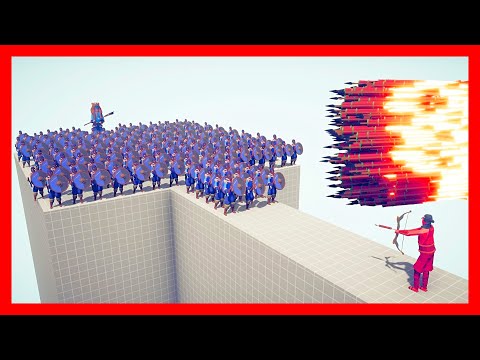 200 VIKINGS + JARL vs EVERY GOD - TABS | Totally Accurate Battle Simulator