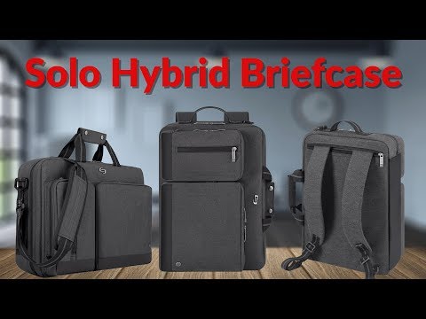 The Solo Hybrid Briefcase