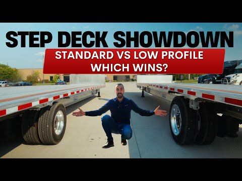 Step Deck Trailer Comparison: Standard vs Low Profile- Which Should You Choose?