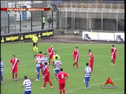 Aurora Pro Patria - Mantova 5-2 (11-11-2012) telecronaca Telemantova