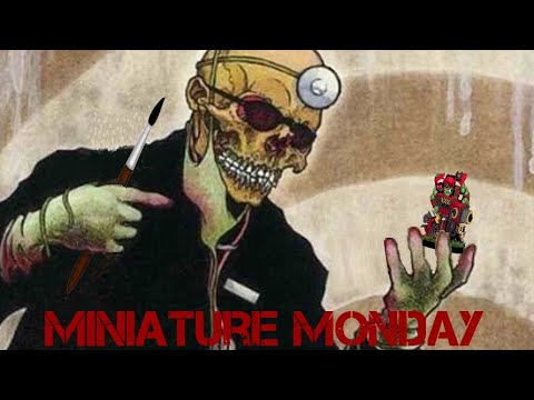 Miniature Monday Townspeople and Accessories Unboxing Wizkids Unpainted