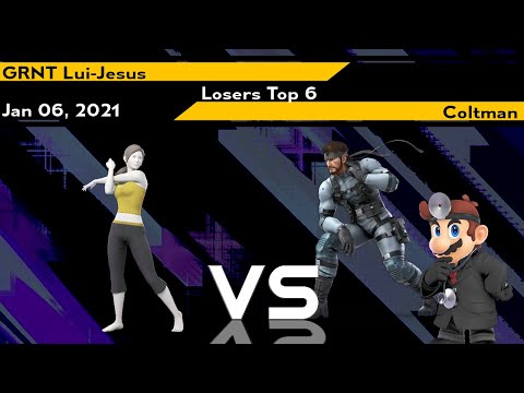 [Smash Ultimate] XeNOwifi 43 (L.Top 6) - GRNT  Lui-Jesus vs Coltman