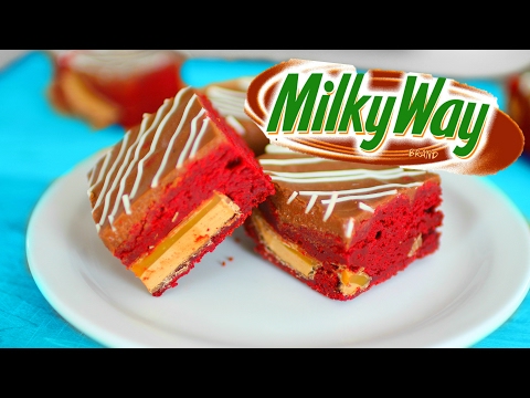 RED VELVET MILKY WAY BROWNIES