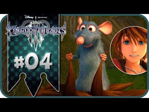 Kingdom Hearts 3 Walkthrough Part 4 ((PS4)) English - No Commentary - Ratatouille