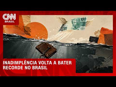 Inadimplência no sistema financeiro bate recorde e chega a 4,9% em julho | BOLETIM CNN