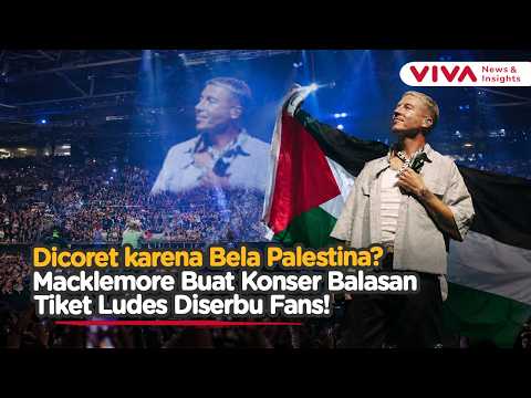 Dikeluarkan dari Tur Ed Sheeran, Macklemore Balas dengan Konser "Free Palestine" yang Meledak!