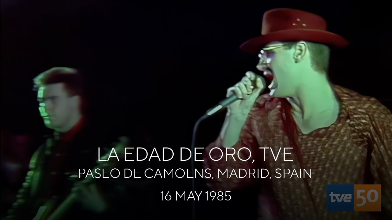 The Smiths - La Edad de Oro, Paseo De Camoens, TVE, Madrid, Spain - 18 May 1985 • 4K