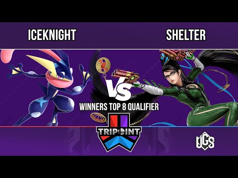 Tripoint Smash: The Finale - Winners Top 8 Qualifier - IceKnight(Greninja) Vs. Shelter(Bayonetta)