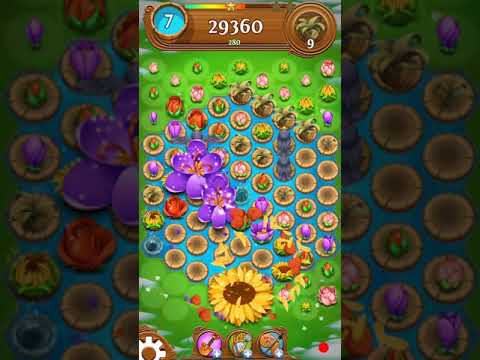 Blossom Blast Saga 669 level. No boosters. 3 stars.