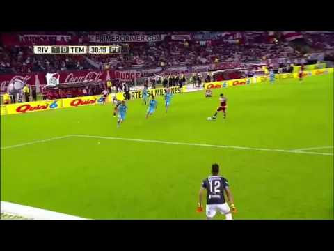 Primer gol de Alario - River 4 - 1 Temperley - Primera División 2016/17 - Fecha 23