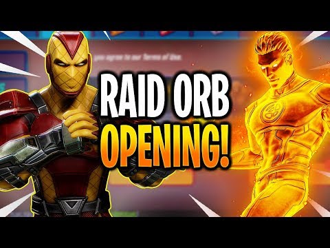 *NEW* ALPHA, BETA & GAMMA RAID ORB OPENING! - MARVEL Strike Force - MSF
