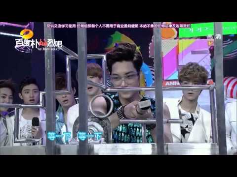 [ENG SUB]【百度朴灿烈吧】120721 HunanTV Happy Camp EXO Cut Part2