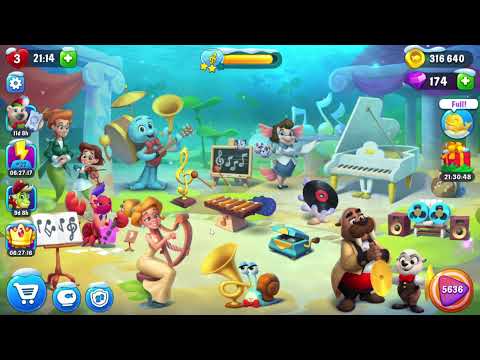 🎯 Fishdom 5636 Challenge Level + 💥💥🧨💣