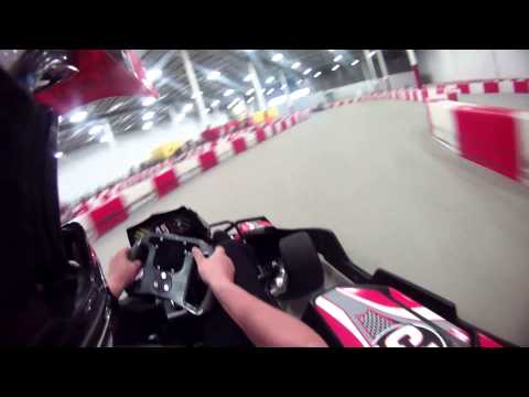 Speeders Calgary Indoor Pro-Karts Race 3 of the day