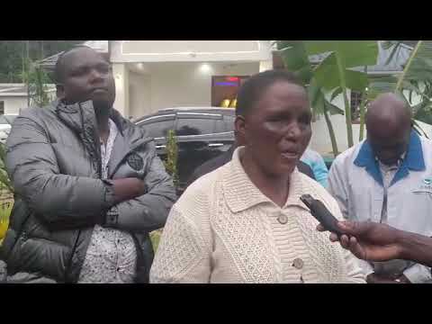 79yrs old Nyamira nominated MCA who speaks only her local language to address.