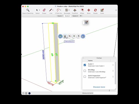Curic Scale++ - New SketchUp Extension