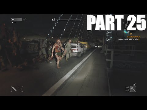 Gas Mask Man & Night Mission - Dying Light Walkthrough Part 25 - Xbox One Gameplay