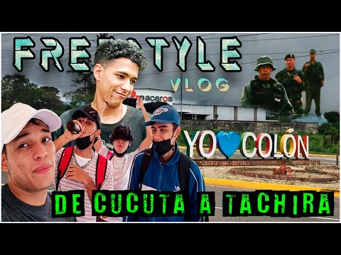 De Colombia a Venezuela por una batalla de Freestyle | Free Vlog XD #1