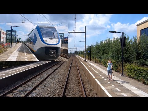 Multiple trainspotters ride Rhenen - Utrecht CABVIEW HOLLAND 2020