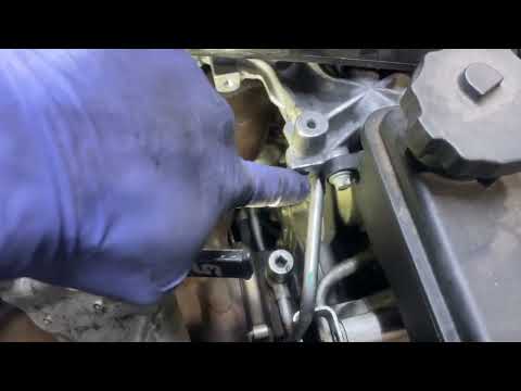 2013 Mercedes-Benz C250 Turbo Oil Line Replacement